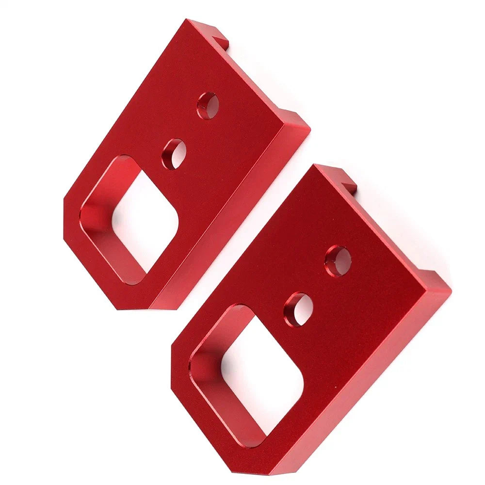 Red Front Tow Trailer Hitch Hooks for Toyota Tacoma (2024-2025)