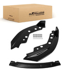 Front Bumper Lip Kit for BMW G20 G28 3 Series (2019–2022) M Sport Glossy Black