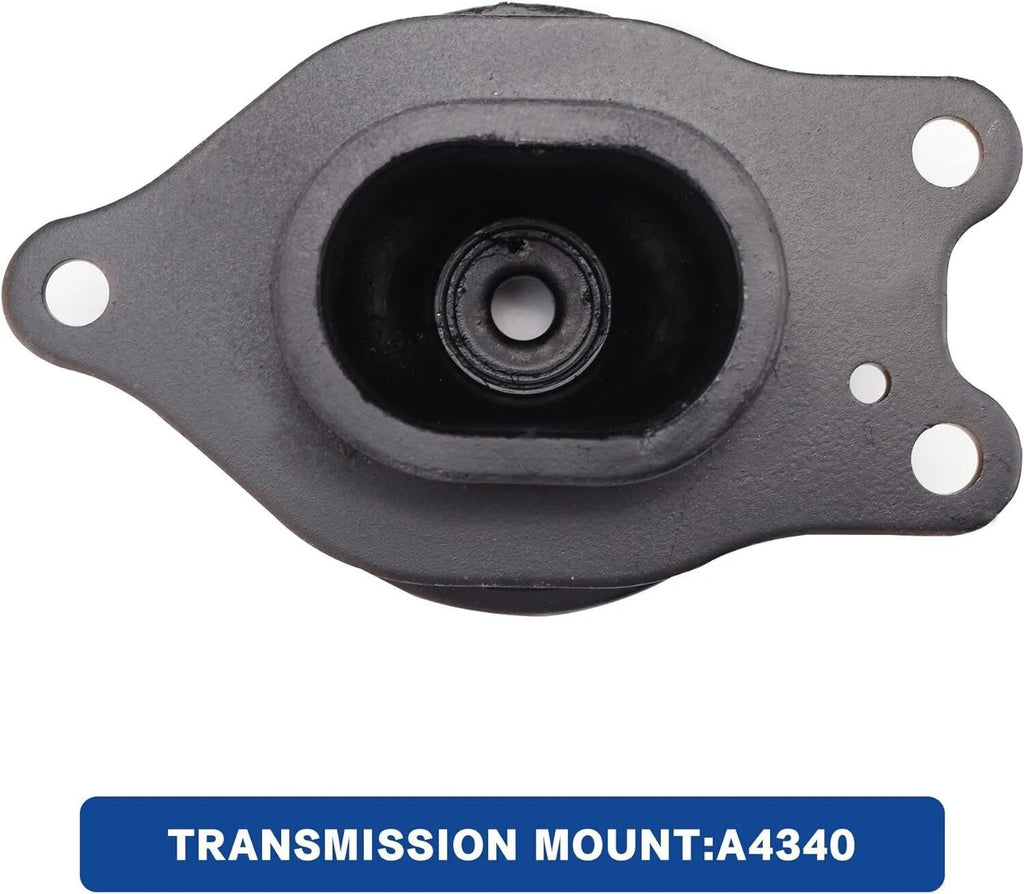 4PC Engine Motor & Transmission Mount for Nissan Altima (2007–2018) L4 2.5L AUTO