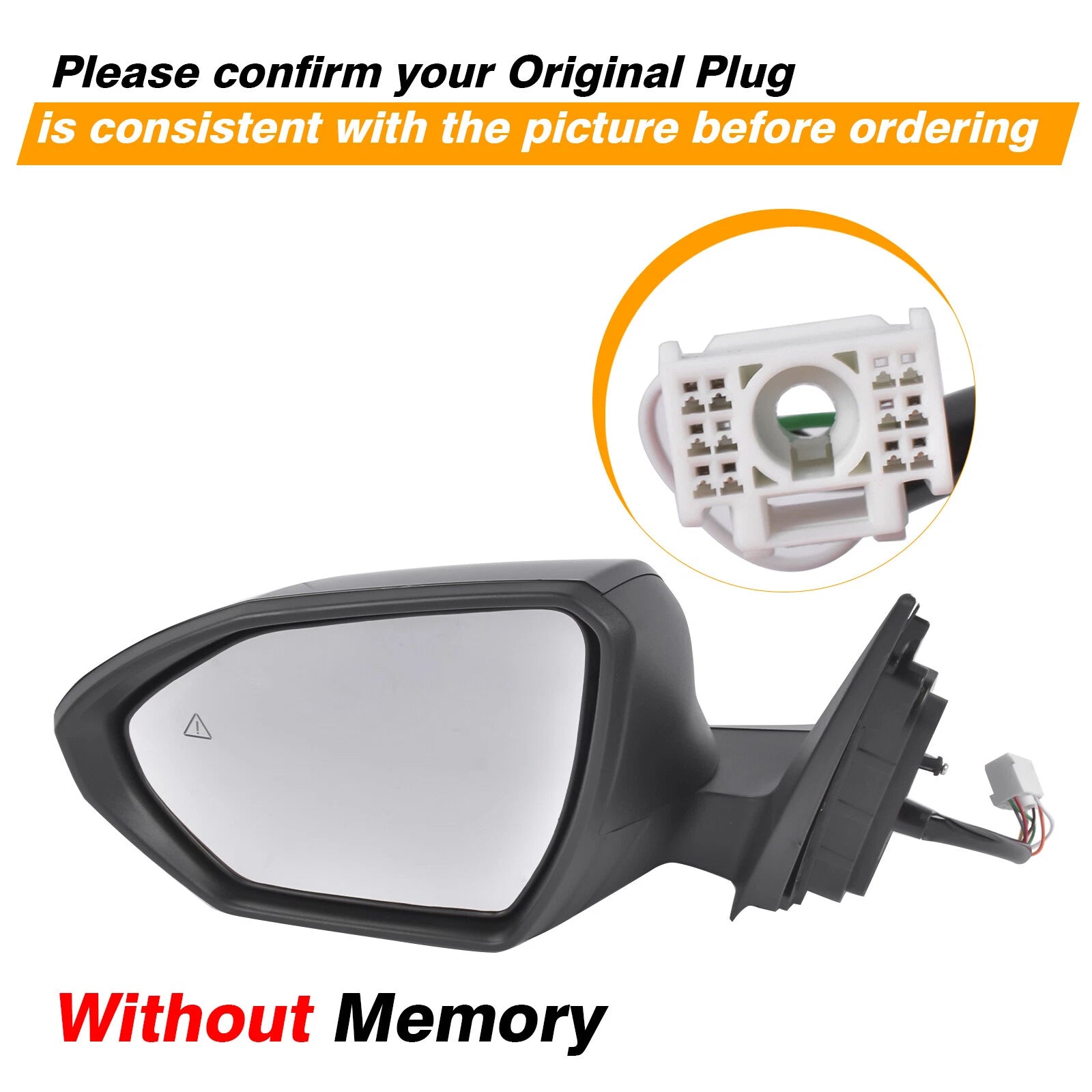 Left Mirror for Hyundai Santa Cruz Tucson (2022-2024)