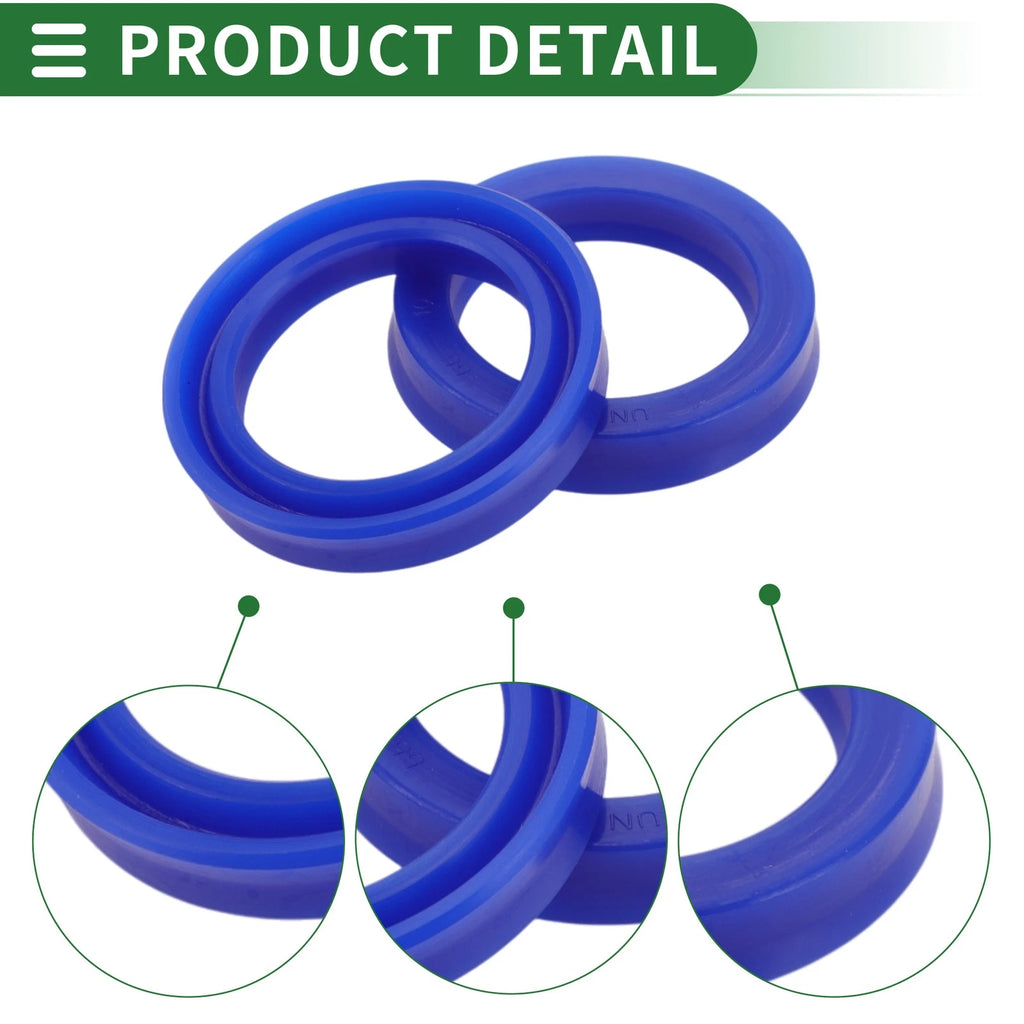 Set of 5 Oil Seal Rotary Shaft Seal 40x55x10mm TPU High Pressure