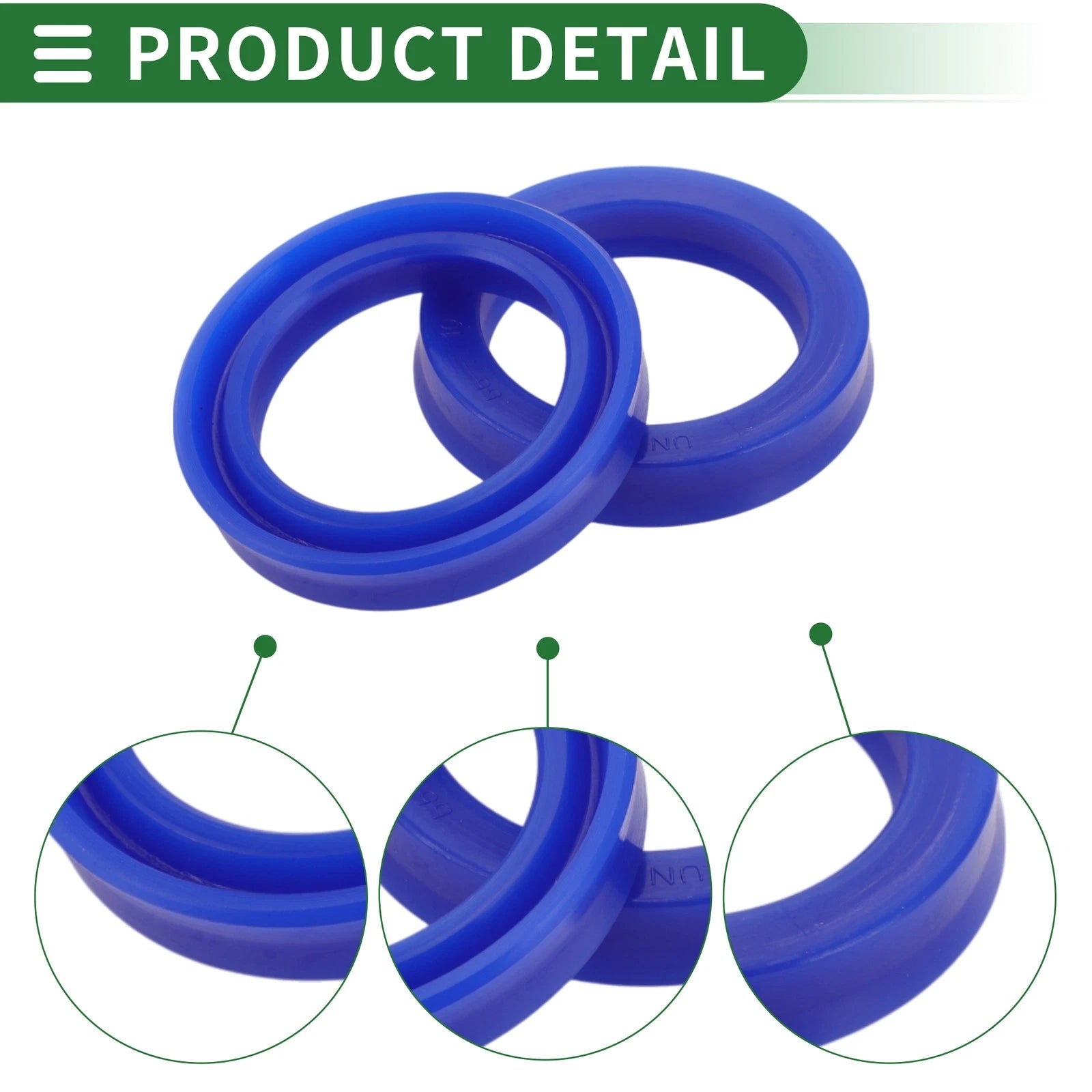 Set of 5 Oil Seal Rotary Shaft Seal 40x55x10mm TPU High Pressure
