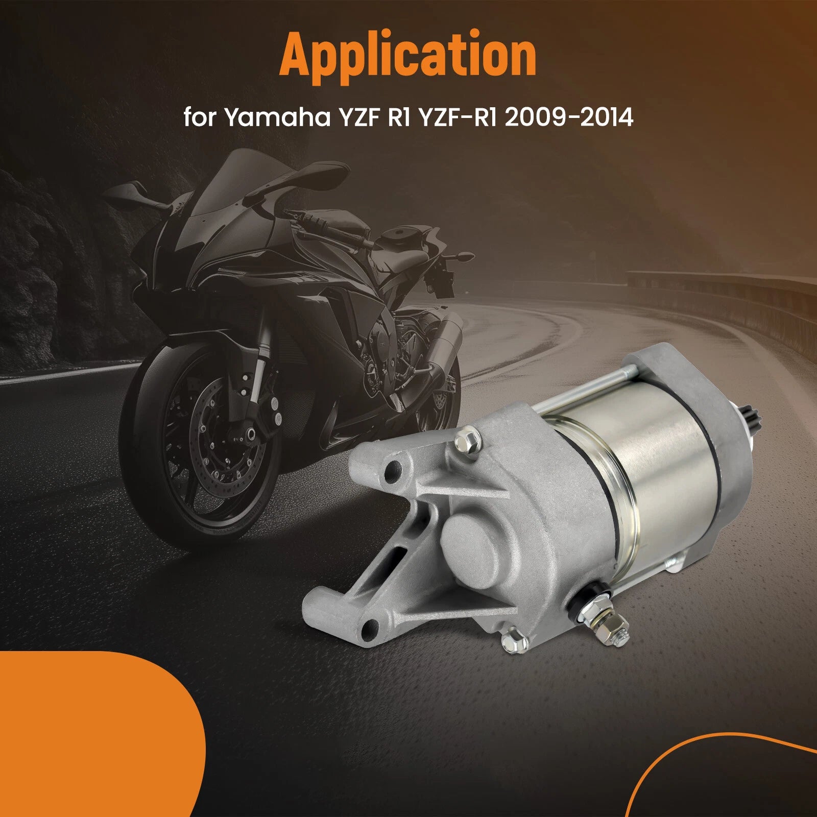 Starter Motor for Yamaha YZF R1 (2009-2014)