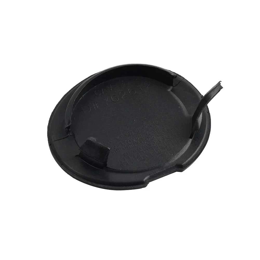 Unpainted Black Front Right Bumper Tow Hook Cover for Ford Explorer (2011-2015)