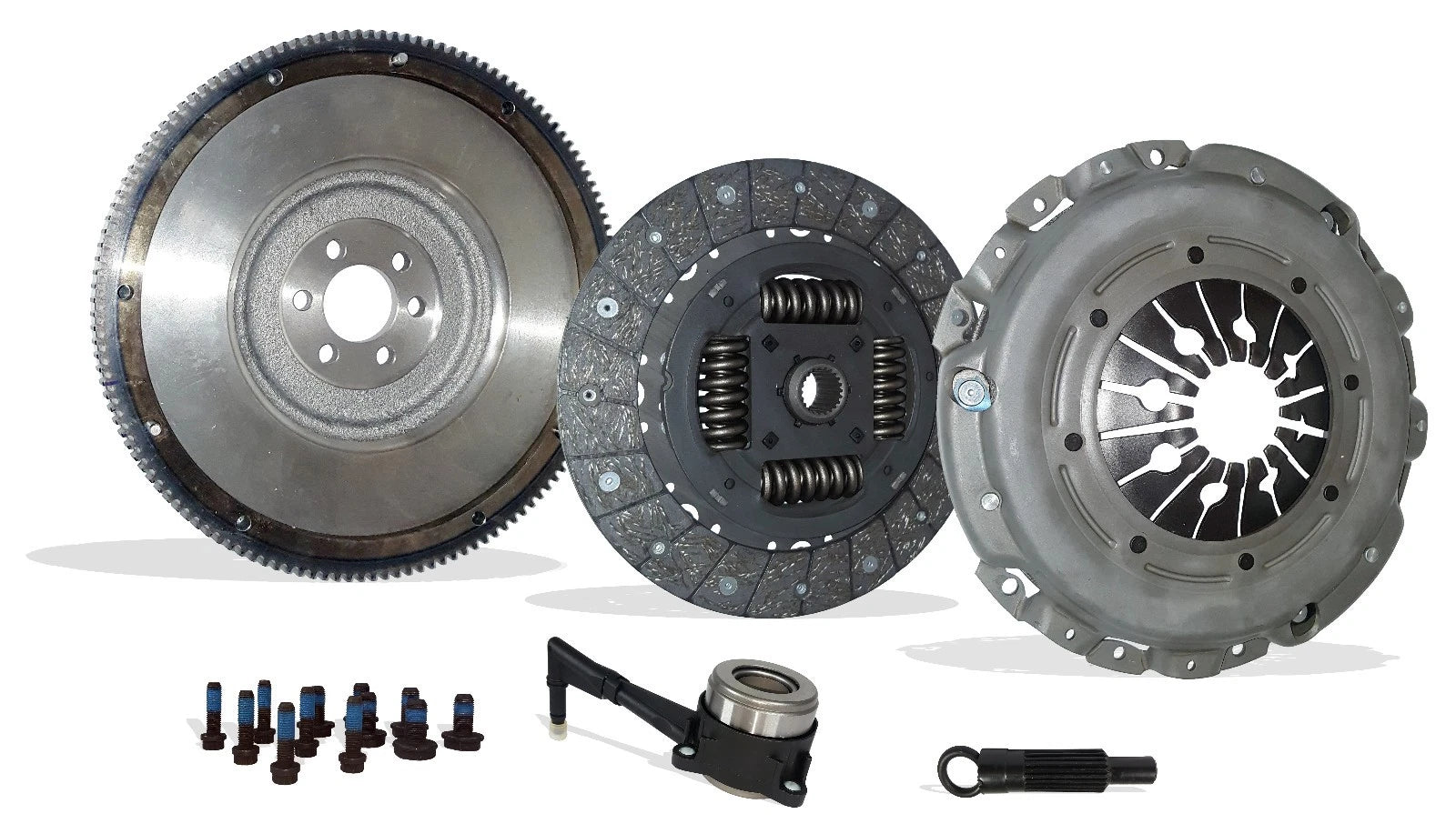 Clutch Flywheel Slave Kit for Audi TT Quattro VW Jetta Golf Beetle (2001–2006)