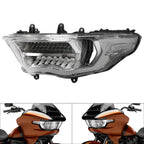 LED Headlight Assembly Black Lens for Harley CVO Road Glide ST (2023–2025)