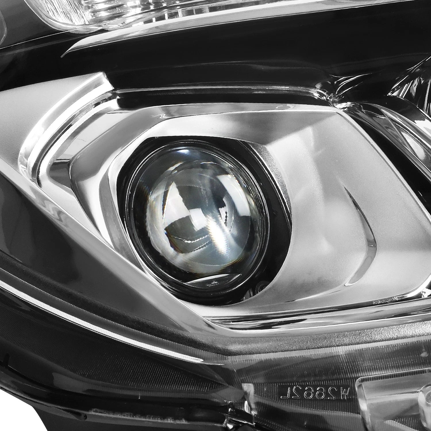 Right Side Chrome Projector Headlight for Chevy Equinox (2016–2017)