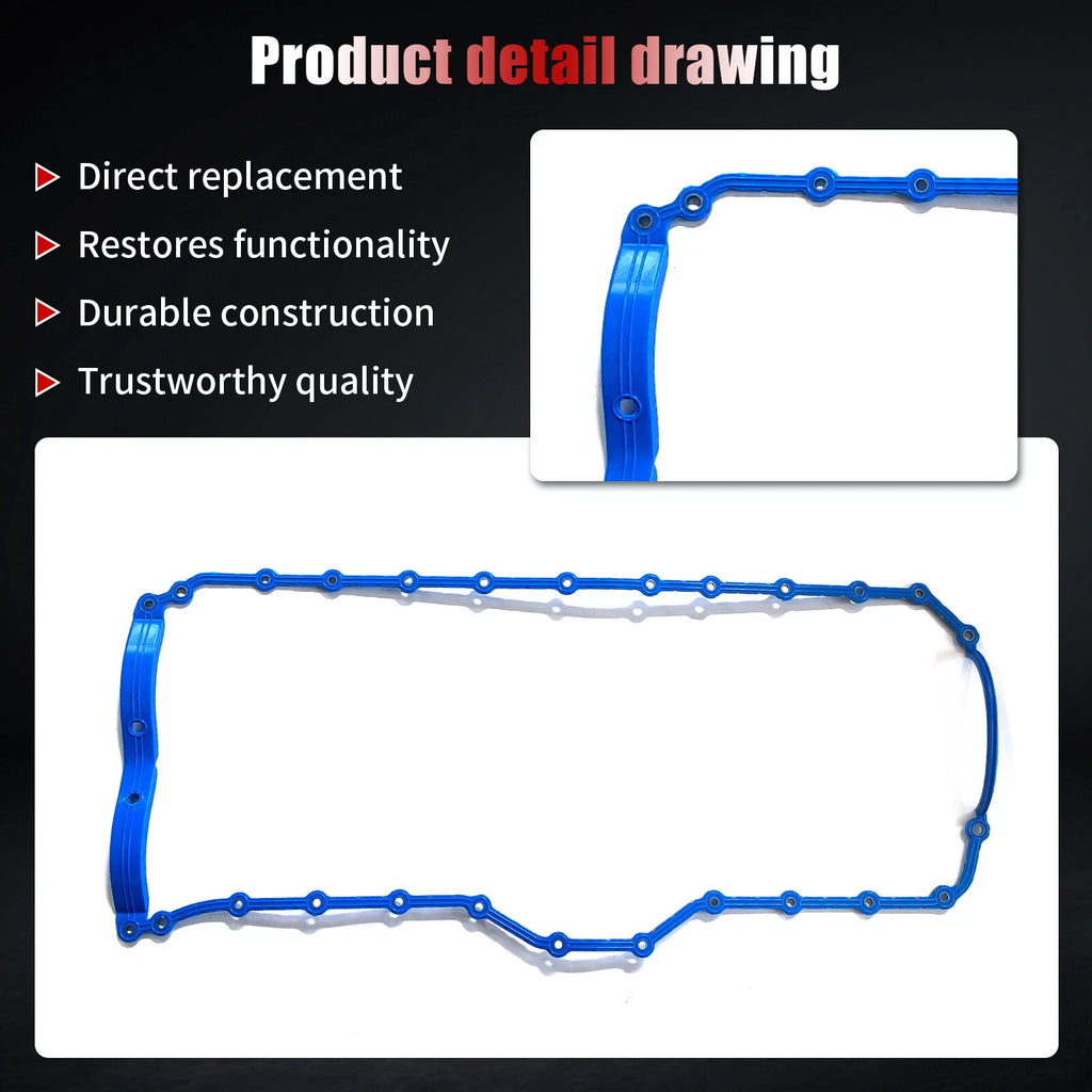 Engine Lower Gasket Set for Jeep Wrangler Grand Cherokee 4.0L (2001-2006)