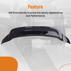 Gloss Black R-Style Trunk Spoiler for Nissan Altima Sedan (2019–2024)
