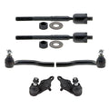 Set of 4 Tie Rods & Ball Joints for Toyota Camry