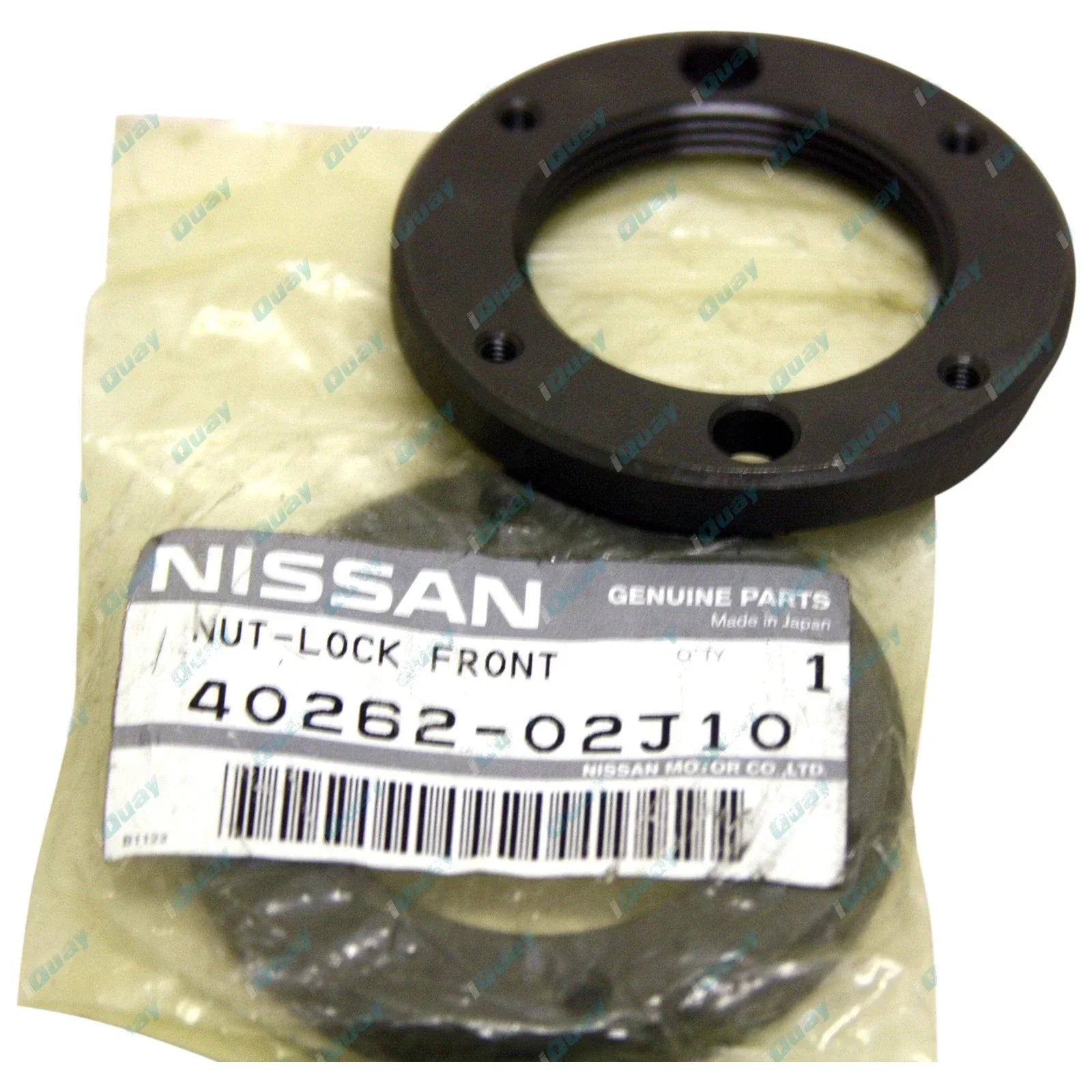 2x GU Patrol Front Wheel Bearing Hub Lock Nuts Y61 4x4 Wagon Ute Genuine Nissan