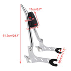 Passenger Sissy Bar Backrest for Indian Challenger Chieftain Springfield (2020–2023)