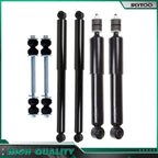 Set of 4 Shock Absorbers & Sway Bar Links for Silverado Sierra 1500 2500 HD