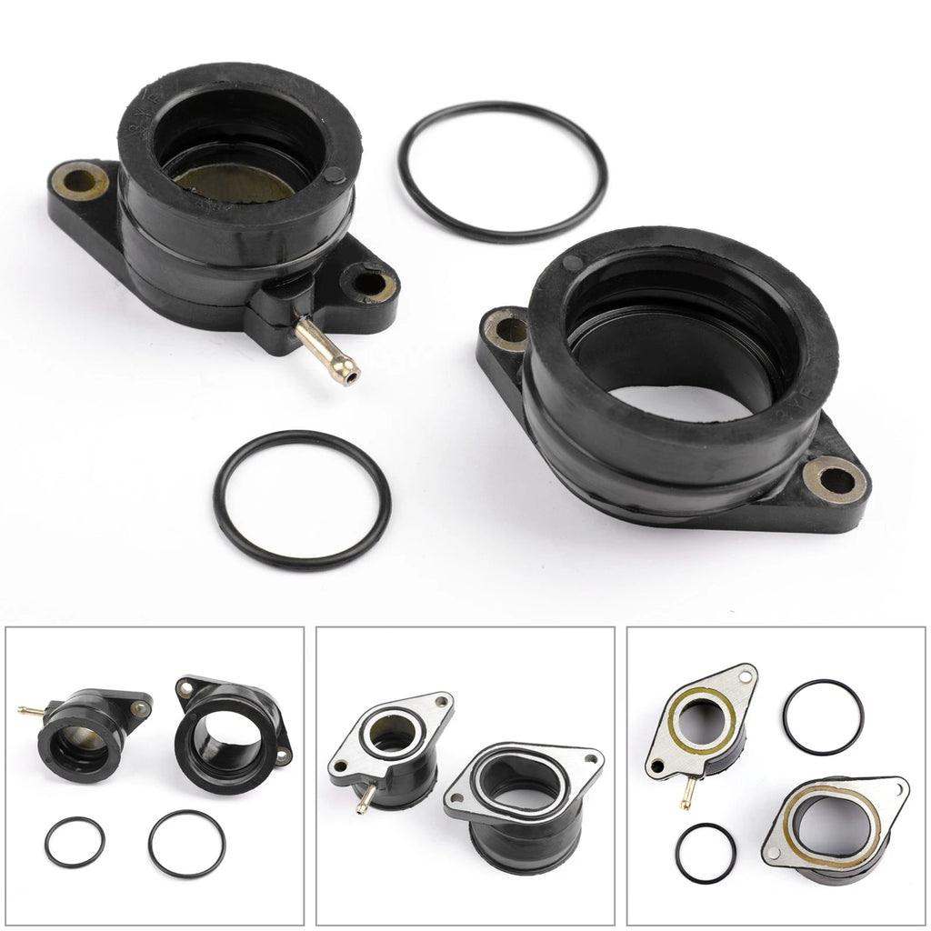 Intake Manifold Boots LH + RH for Yamaha SZR XTZ 660 (1991–1999) 3YF 4MD