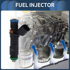 Fuel Injector No.5C3Z-9F593-DC for Ford F-150 V8 (2005–2006) 5.4L Black