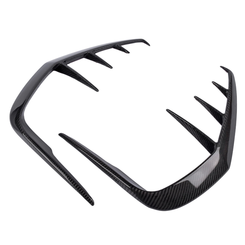2X Carbon Rear Bumper Splitter Fin for Infiniti Q60 Coupe (2016–2020)