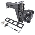 Adjustable Trailer Hitch for 2" Receiver (17000 lbs GTW)