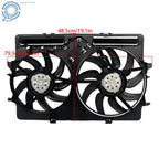Radiator Cooling Fan Assembly for Audi A4 A5 A6 Q3 Q5