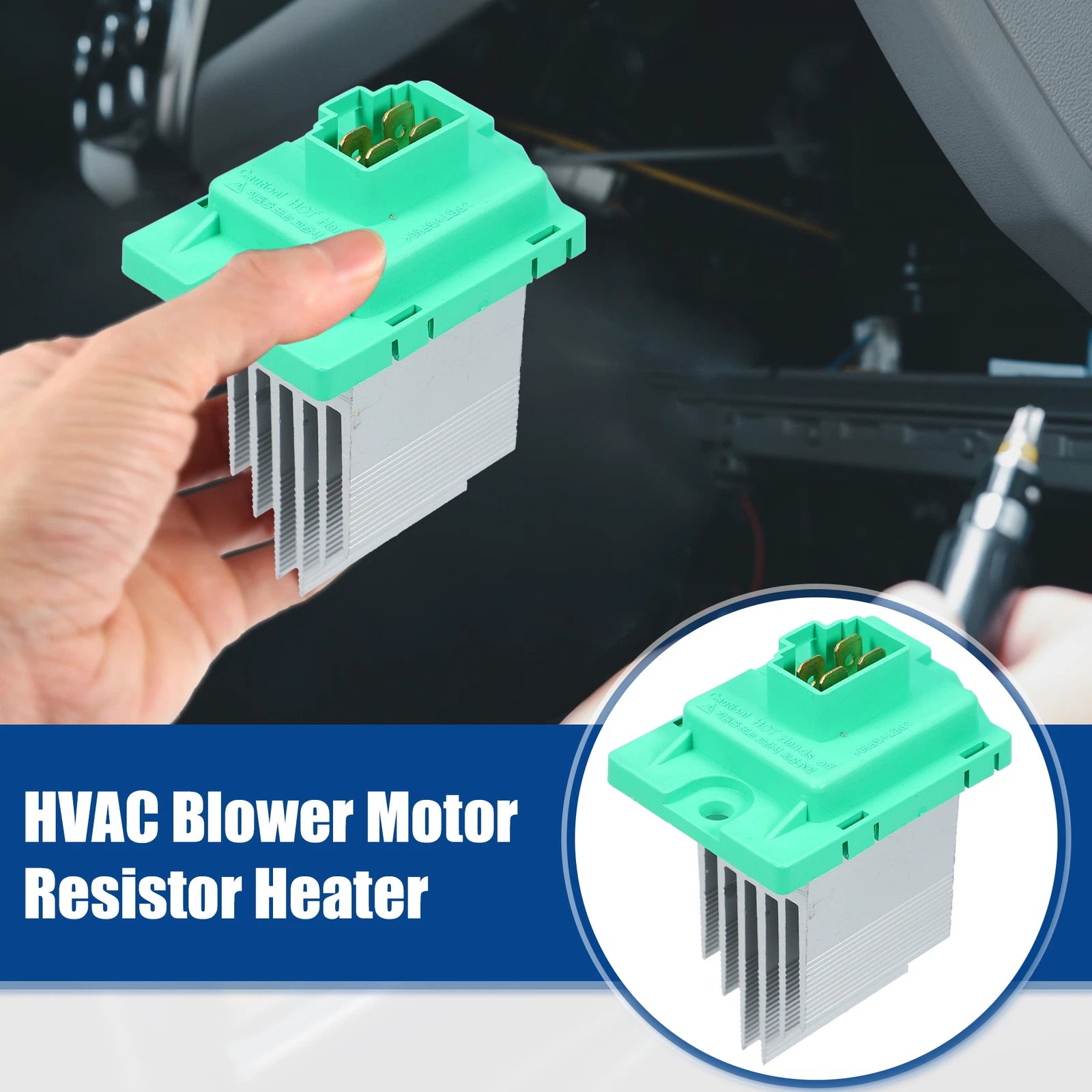 HVAC Blower Motor Resistor for Kia Soul (2010–2017) 972351U000