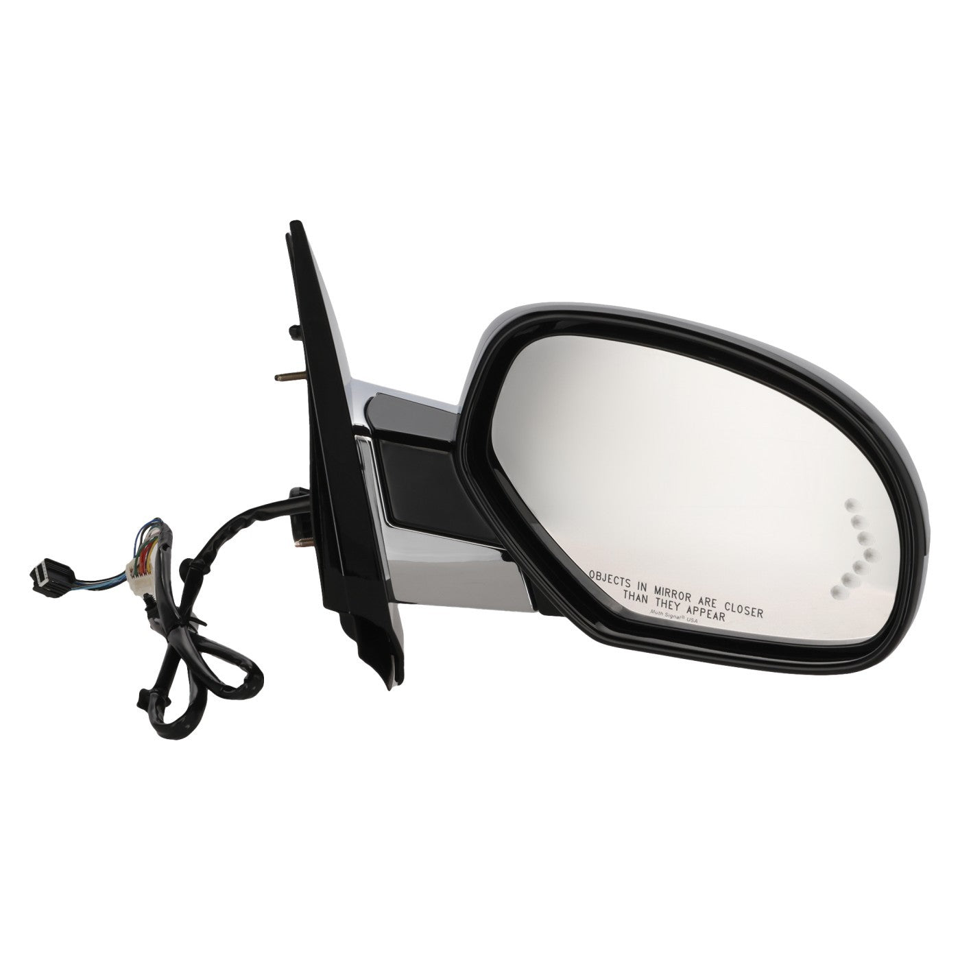 Power Mirror Set for Cadillac Escalade (2007–2014) Heated with Puddle Lamp
