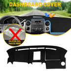 Dash Cover Mat for Ford F150 (2004–2008) Left Hand Black