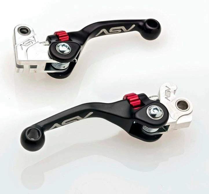 ASV F4 Shorty Brake Clutch Levers for Yamaha WR250F YZ65 YZ85 (2005–2023)