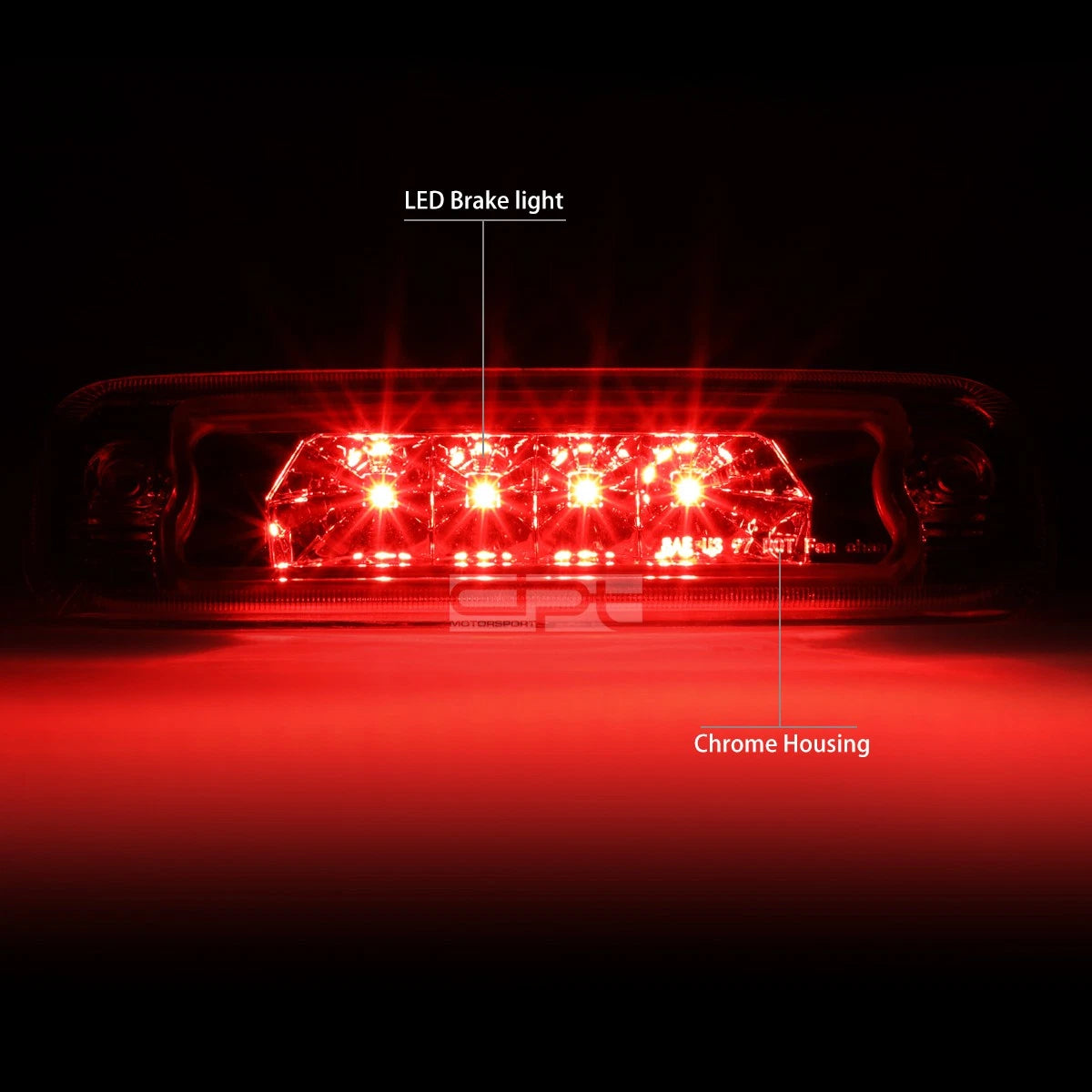Chrome Housing LED Tail Light for Jeep Cherokee (1997–2001)