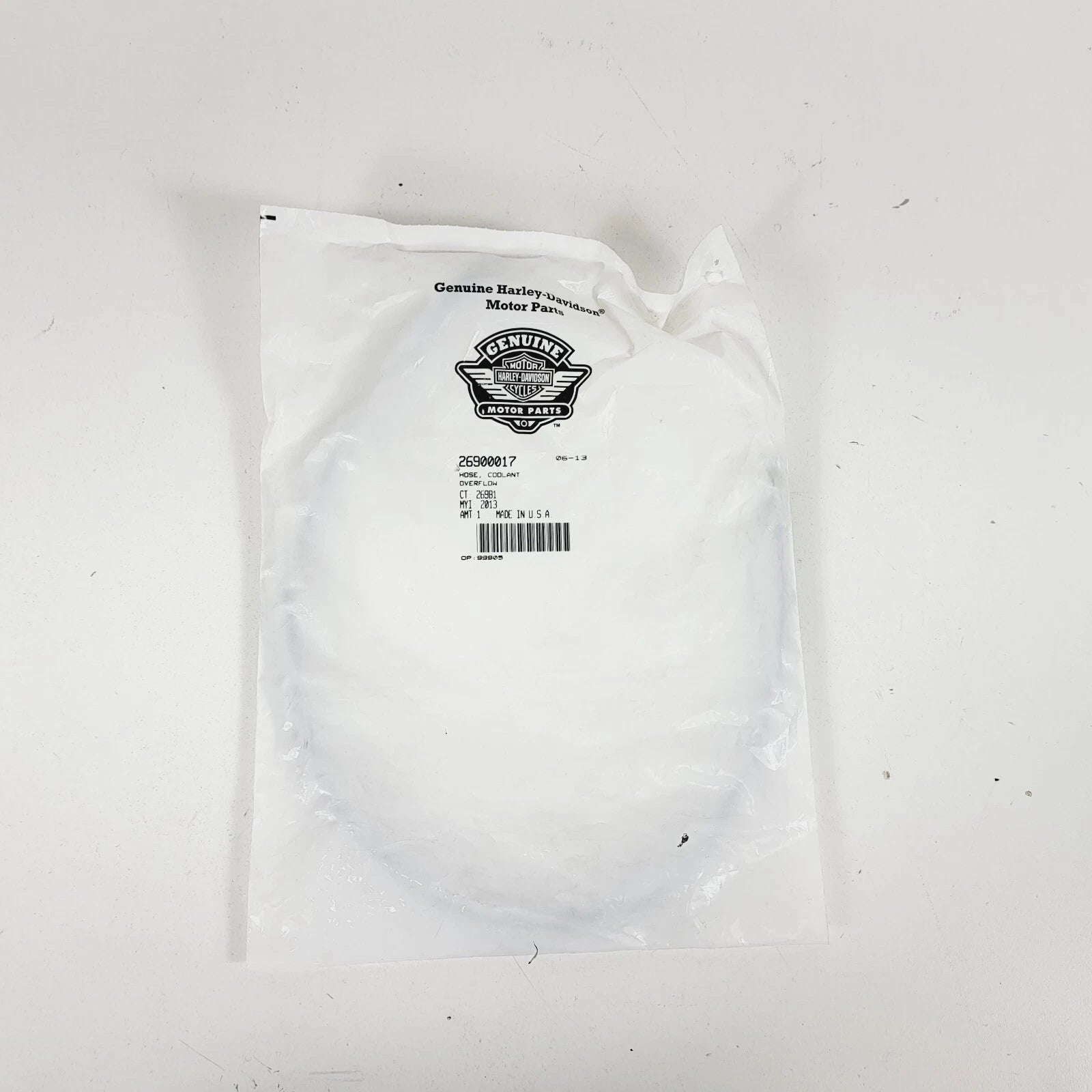 Coolant Overflow Hose for Harley Davidson Touring (2014–2023) 26900017