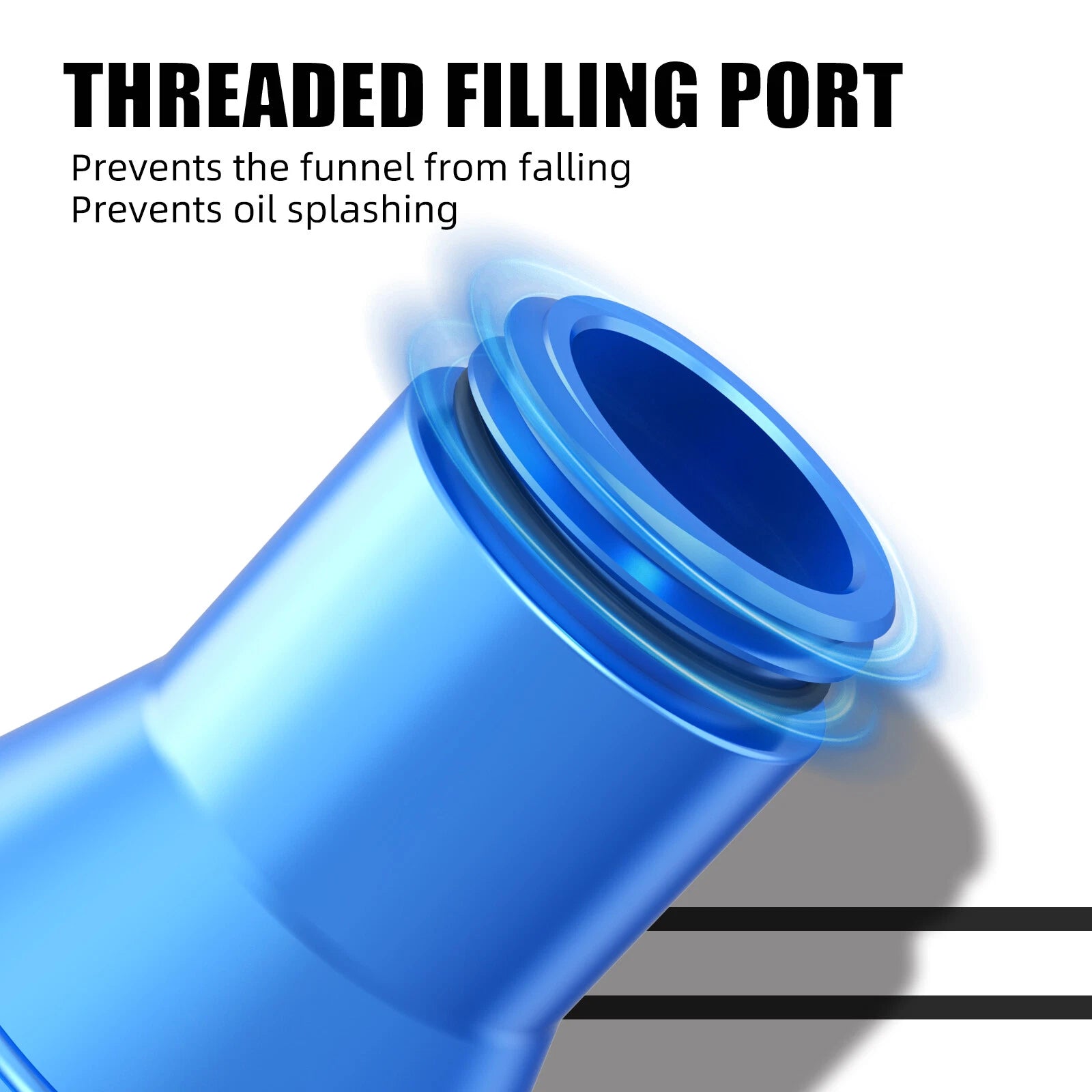 Billet Aluminum Oil Filler Funnel for Yamaha Tenere 700 (2019–2024)