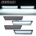 Set of 4 Smoked Bumper Side Marker Lights for Dodge Challenger/Charger (2008–2014)