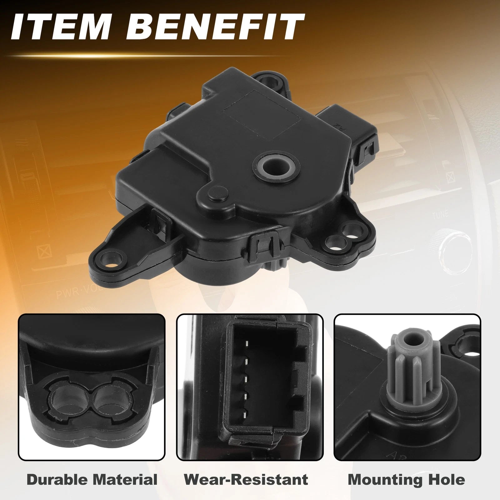 HVAC Heater Blend Door Actuator for Hyundai Santa Fe Sport (2013–2018) 971594R050