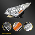 Left Side Halogen Headlight with Projector for Infiniti G37, G25