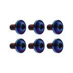 6 x M6x15mm Alloy Torx Head Screws for Bike Motorcycle