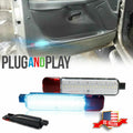 Ice Blue LED Door Courtesy Light for Chevy Silverado Tahoe Suburban (2007–2023)