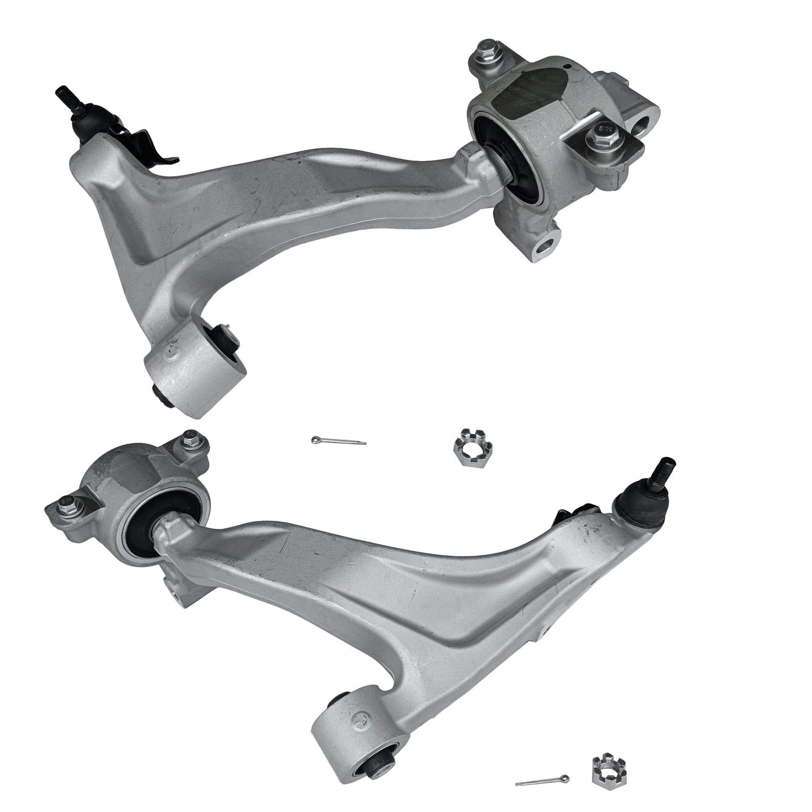 Set of 2 Lower Control Arms w/Ball for Infiniti FX35 FX37 FX50 QX70 (2009–2017)