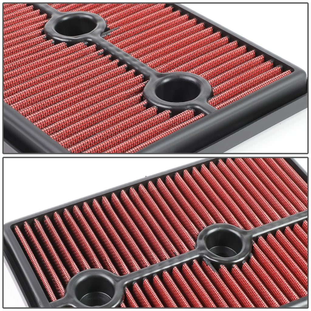 Reusable Drop-In Intake Panel Air Filter for Jetta/Audi A3 (2013–2018)