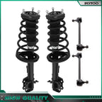 Set of 2 Rear Struts Sway Bars Kit w/Coil Spring for Toyota Venza (2009–2012)