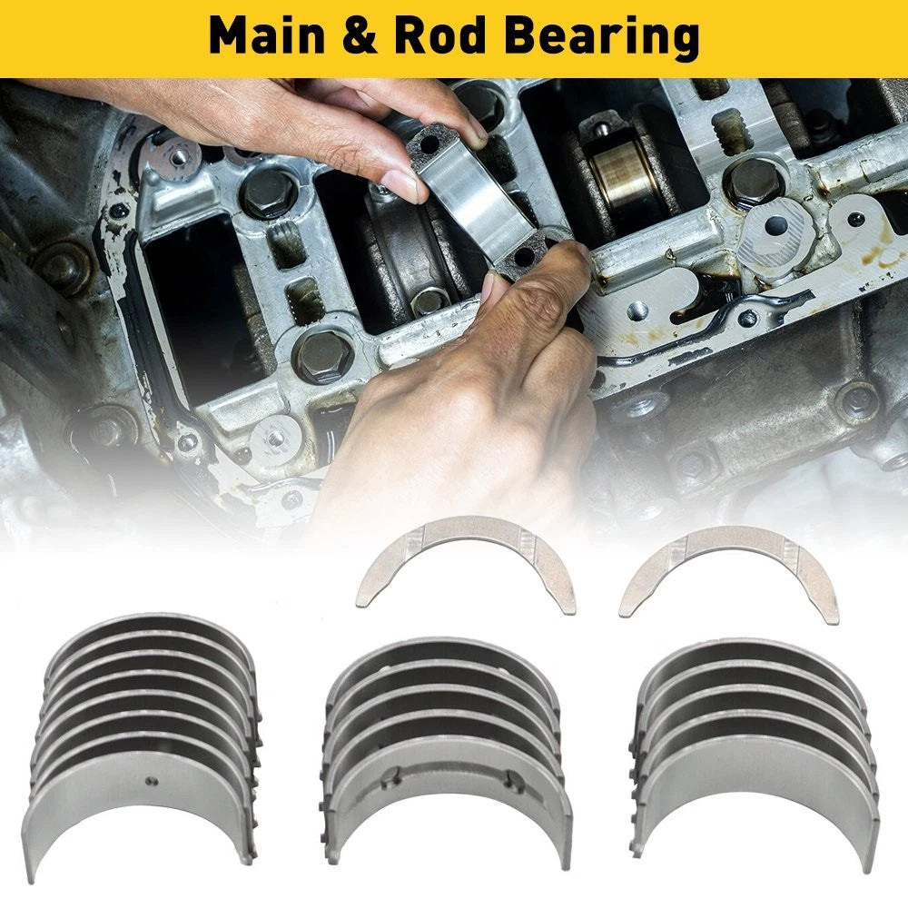 Crankshaft Bearing Kit with Thrust Washer for Hyundai Tucson GLS (2005–2010)