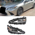 LED Headlights for Lexus ES300H/ES350 (2019–2021) Black Driver & Passenger Side