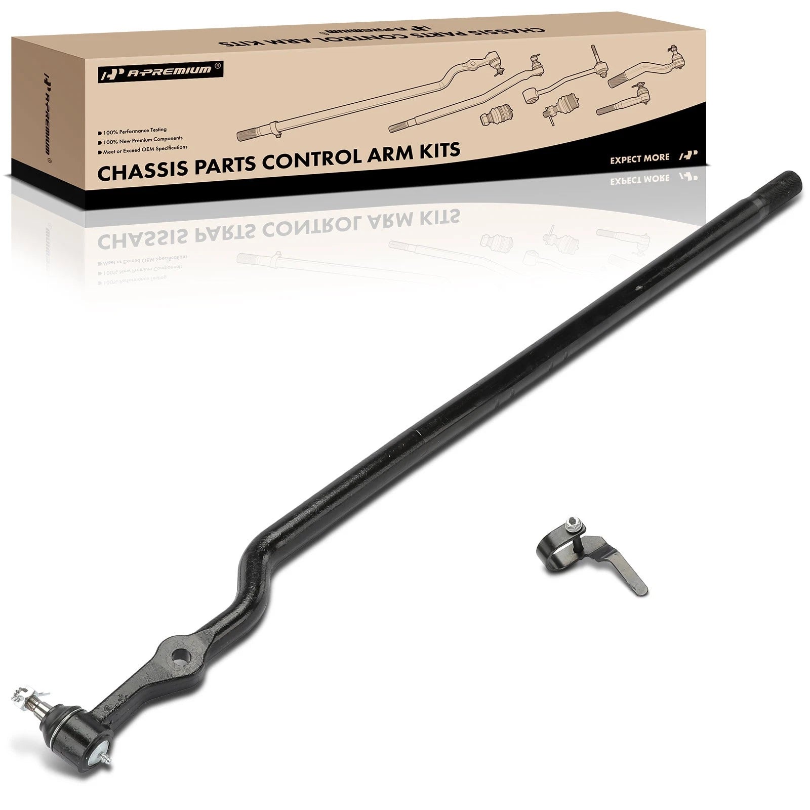 Front Right Outer Tie Rod End for Ford F-450 F-550 Super Duty (1999–2004)