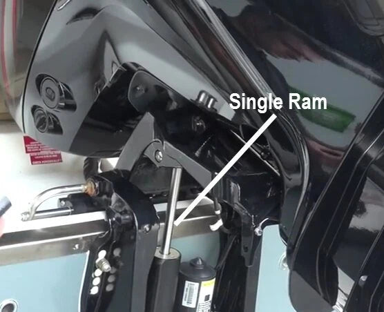 Transom Saver for Evinrude Outboards (Universal, Single Ram, OEM 01)
