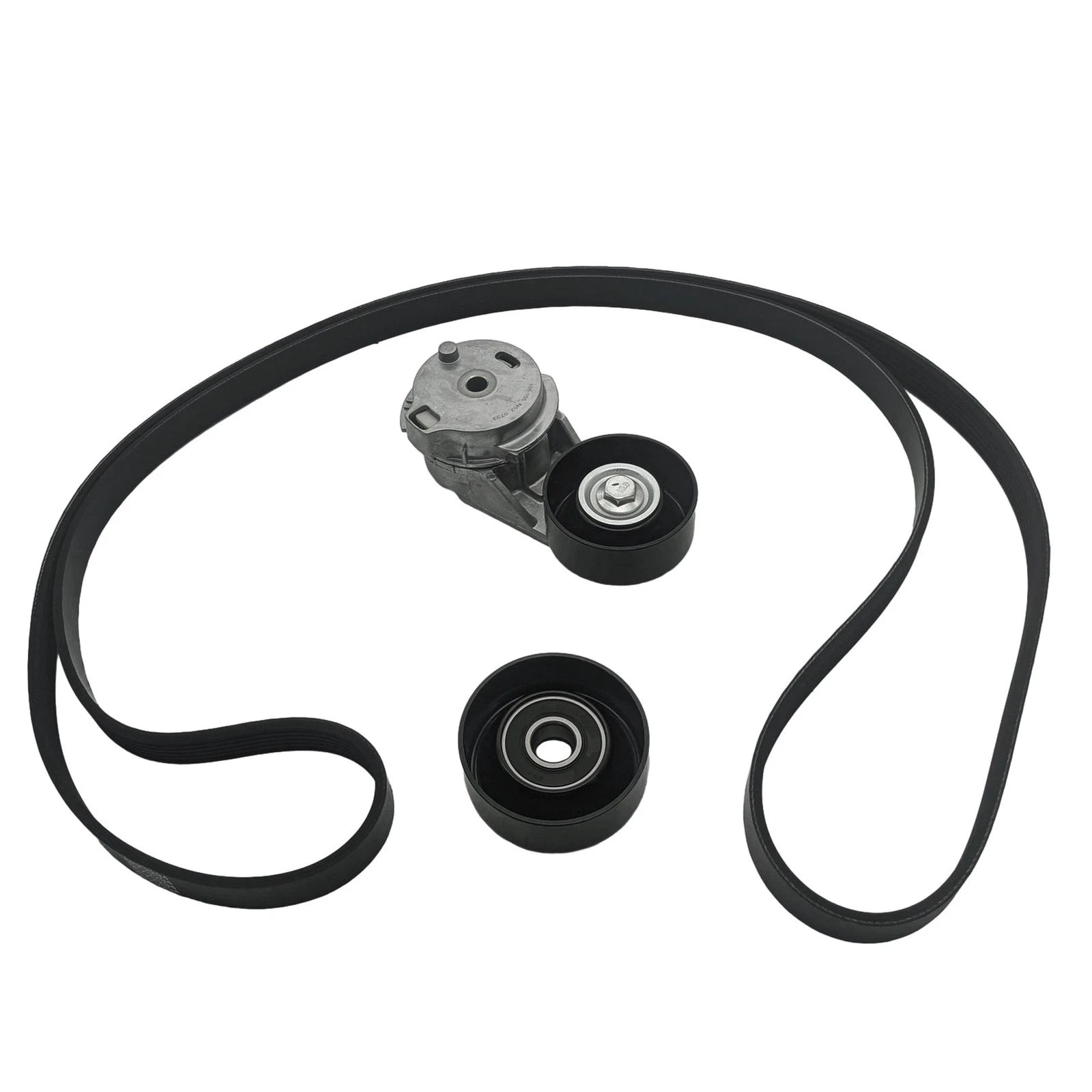 Serpentine Belt Drive Component Kit for Buick Rainier GMC Envoy Isuzu 4.2L (2002–2006)