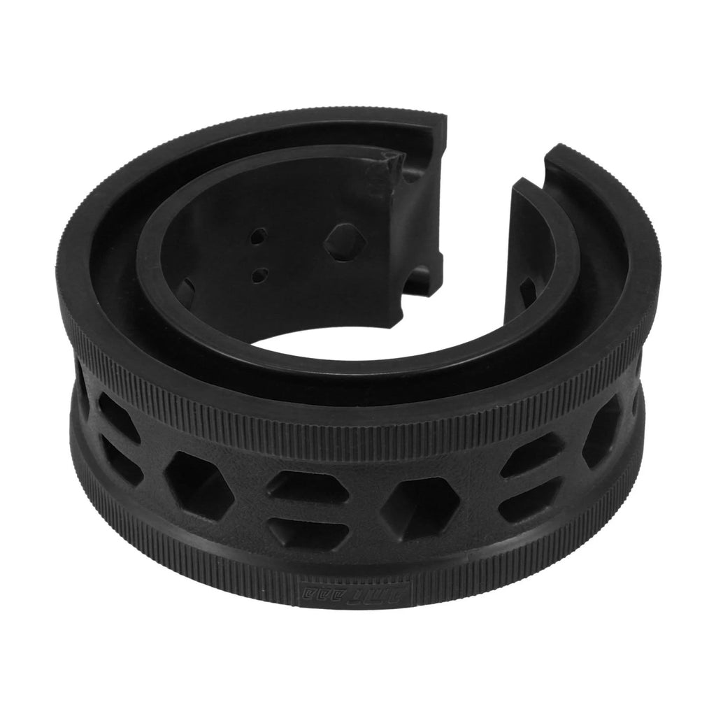 2X Black Coil Spring Rubber Buffer C Type for Ford Chevy (Universal)