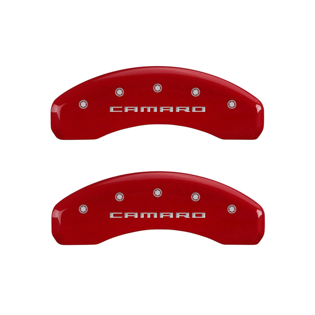 Caliper Covers Red Gen 5 Style Replacement for 2012 Camaro SS 45th (2012–2015)