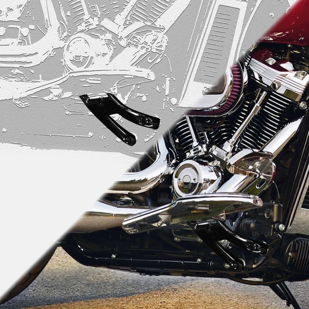 Driver Rider Footboard Mount Bracket for Harley Heritage Classic (2018–2023)