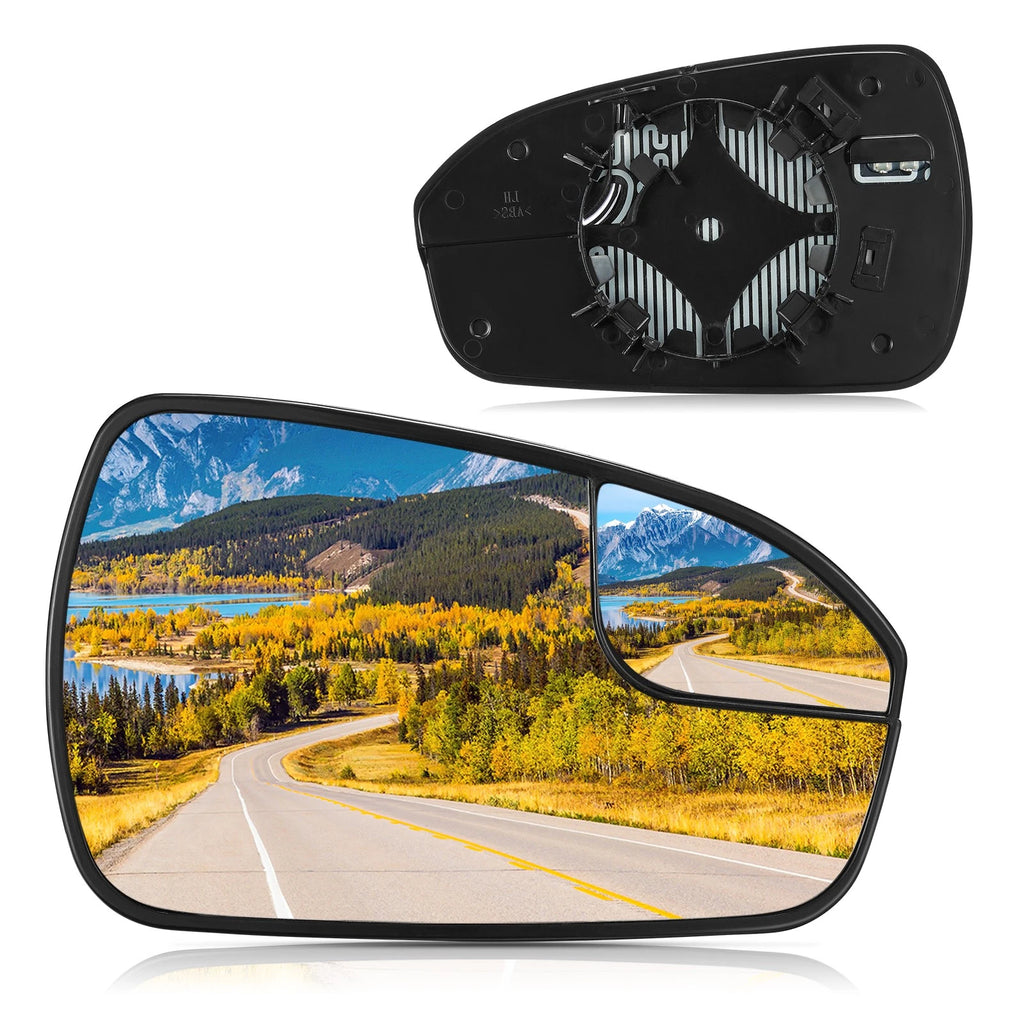 Heated Mirror Glass Right Passenger Side for Ford Fusion (2013–2020)