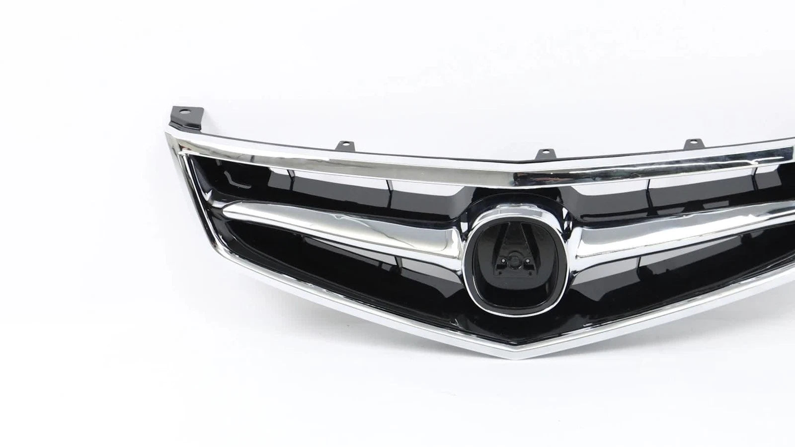 Chrome and Black Front Upper Trim Grille for Acura TSX (2006â2008)