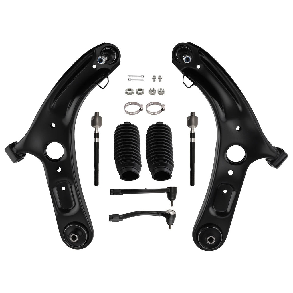 Front Lower Control Arms & Tie Rods for Hyundai Elantra Veloster (2011–2017)
