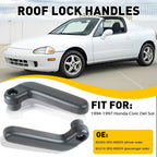 2X Roof Lock Handles for Honda Civic Del Sol (1993–1997) 85265-SR2000 H