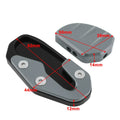 Kickstand Enlarger Pad Side Stand Plate Black for Honda PCX160 (2025)